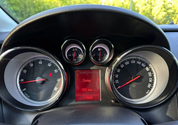 Opel Astra cena 33500 przebieg: 173000, rok produkcji 2011 z Zawiercie małe 352